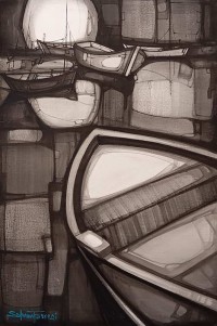 Salman Farooqi, 24 x 36 Inch, Acrylic on Canvas, Seascape Painting, AC-SF-651 Salman Farooqi, 24 x 36 Inch, Acrylic on Canvas, Seascape Painting, AC-SF-651